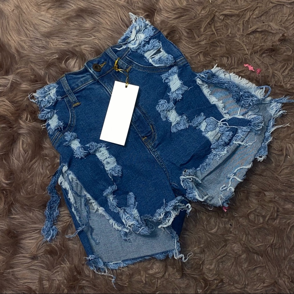 Distressed Shorts